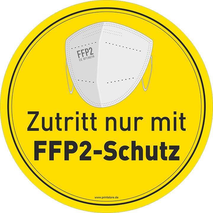 Aufkleber 18 cm STOP-Kein Zutritt – Printstore – Digitale Werbetechnik